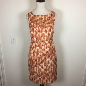 Silk Ann Taylor Tiered Dress